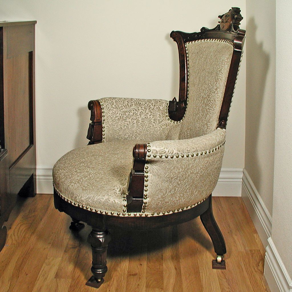 Antique Eastlake Chair from jelitaarts on Ruby Lane