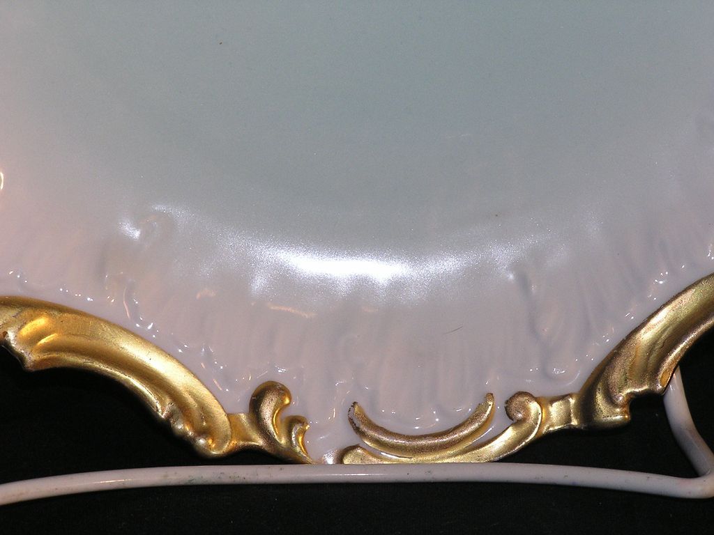 T&V Tressemann & Vogt Limoges France Porcelain game fish plate T&V Tressemann & Vogt Limoges France Porcelain game fish plate
