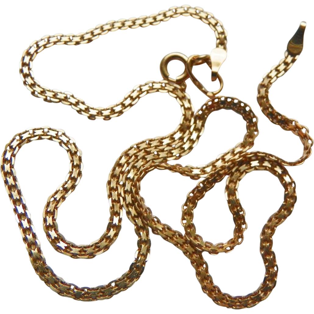 Gold Gold Chain Marked 585