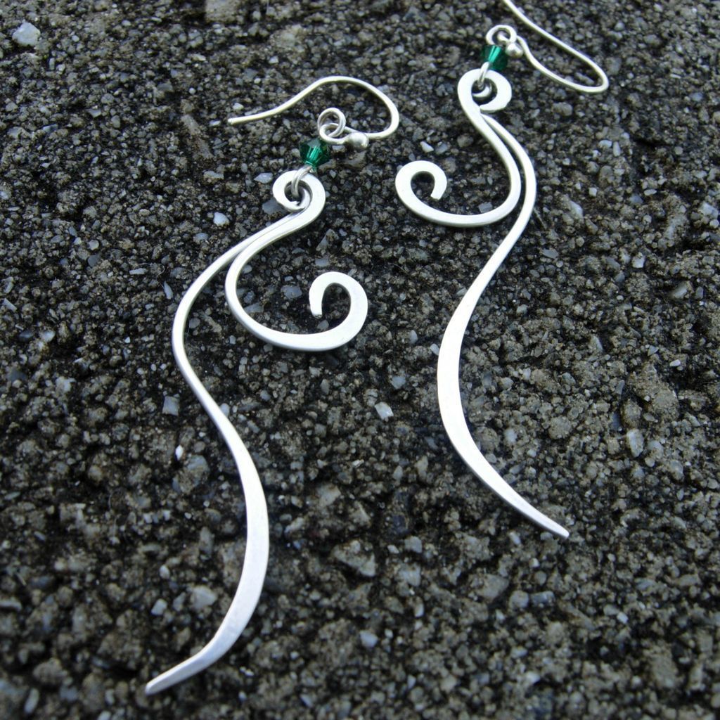 PHOENIX DANCE Sterling Silver N Swarovski Crystal Earring PHOENIX DANCE Sterling Silver N Swarovski Crystal Earring