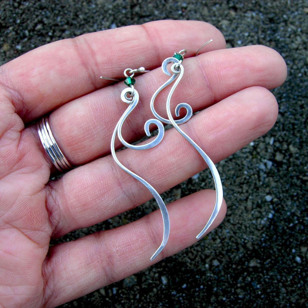 PHOENIX DANCE Sterling Silver N Swarovski Crystal Earring PHOENIX DANCE Sterling Silver N Swarovski Crystal Earring