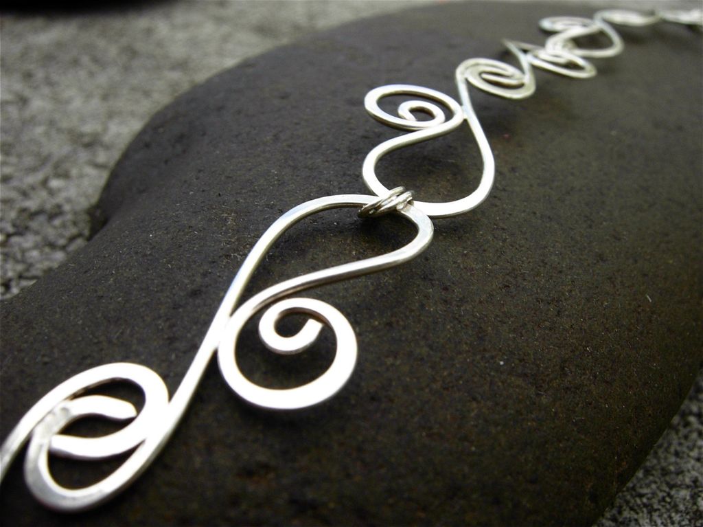 LACY Sterling Silver Choker Necklace LACY Sterling Silver Choker Necklace
