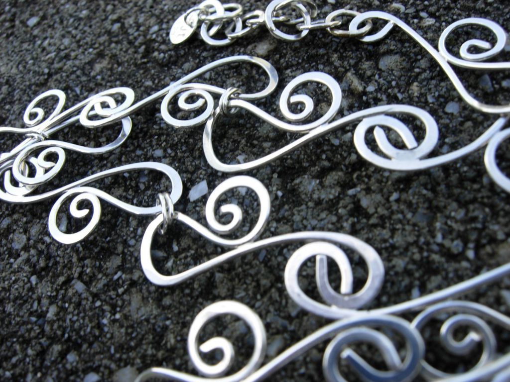 LACY Sterling Silver Choker Necklace LACY Sterling Silver Choker Necklace