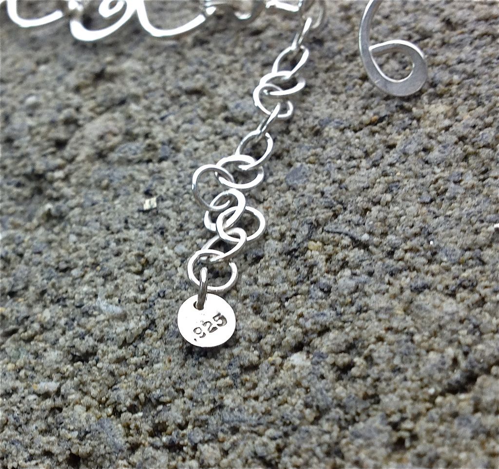 LACY Sterling Silver Choker Necklace LACY Sterling Silver Choker Necklace