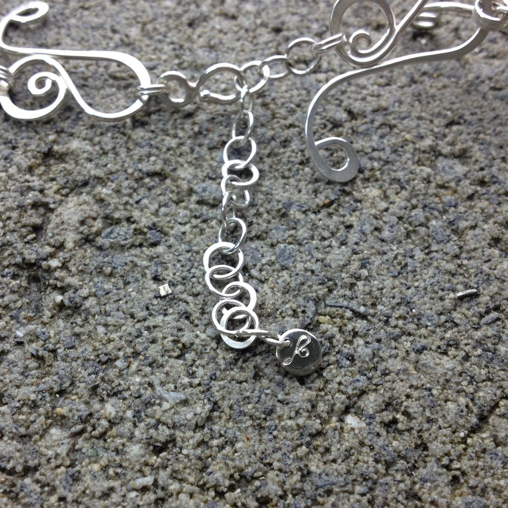 LACY Sterling Silver Choker Necklace LACY Sterling Silver Choker Necklace