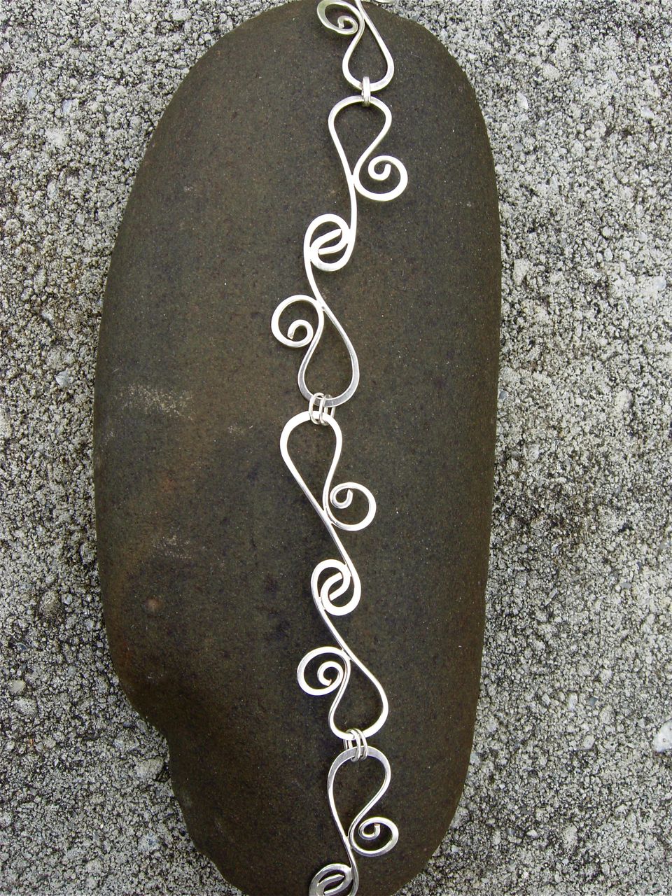 LACY Sterling Silver Choker Necklace LACY Sterling Silver Choker Necklace