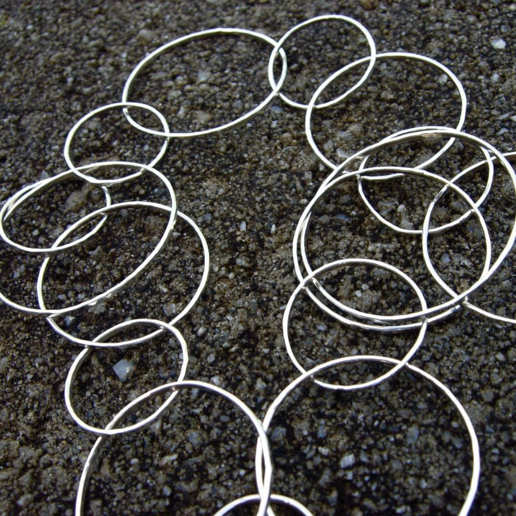 DAYDREAM Argentium Sterling Silver Choker Necklace DAYDREAM Argentium Sterling Silver Choker Necklace