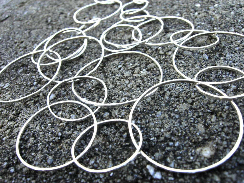 DAYDREAM Argentium Sterling Silver Choker Necklace DAYDREAM Argentium Sterling Silver Choker Necklace