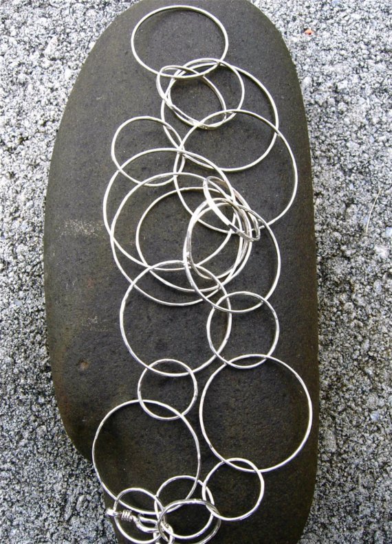 DAYDREAM Argentium Sterling Silver Choker Necklace DAYDREAM Argentium Sterling Silver Choker Necklace