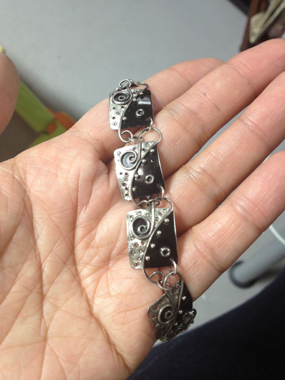 SCHEHERAZADE Sterling Silver Choker Necklace SCHEHERAZADE Sterling Silver Choker Necklace