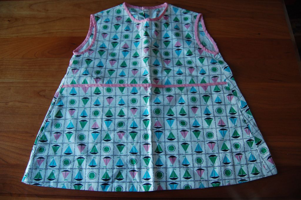 Awesomely cute Vintage 1950's Toddler dress, Sailboats! Awesomely cute Vintage 1950's Toddler dress, Sailboats!
