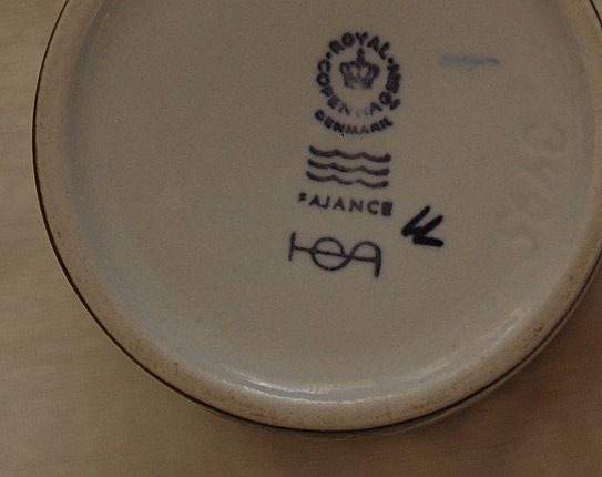 1971 Royal Copenhagen Collectible Mug 1971 Royal Copenhagen Collectible Mug