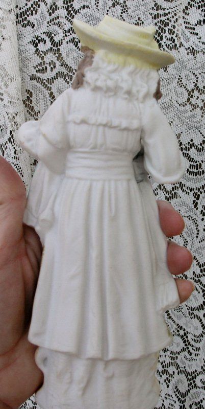 Bisque figurine of a Mother and Child Bisque figurine of a Mother and Child