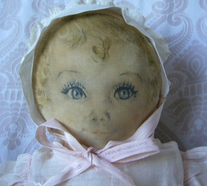 Averill Cloth Doll "Sweets" Designed by Maude Tausey Fangel Averill Cloth Doll "Sweets" Designed by Maude Tausey Fangel