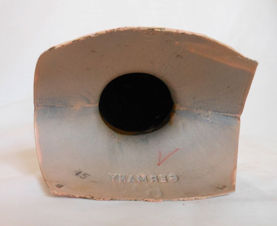 German "Minerva" Tin Metal Shoulder Head German "Minerva" Tin Metal Shoulder Head