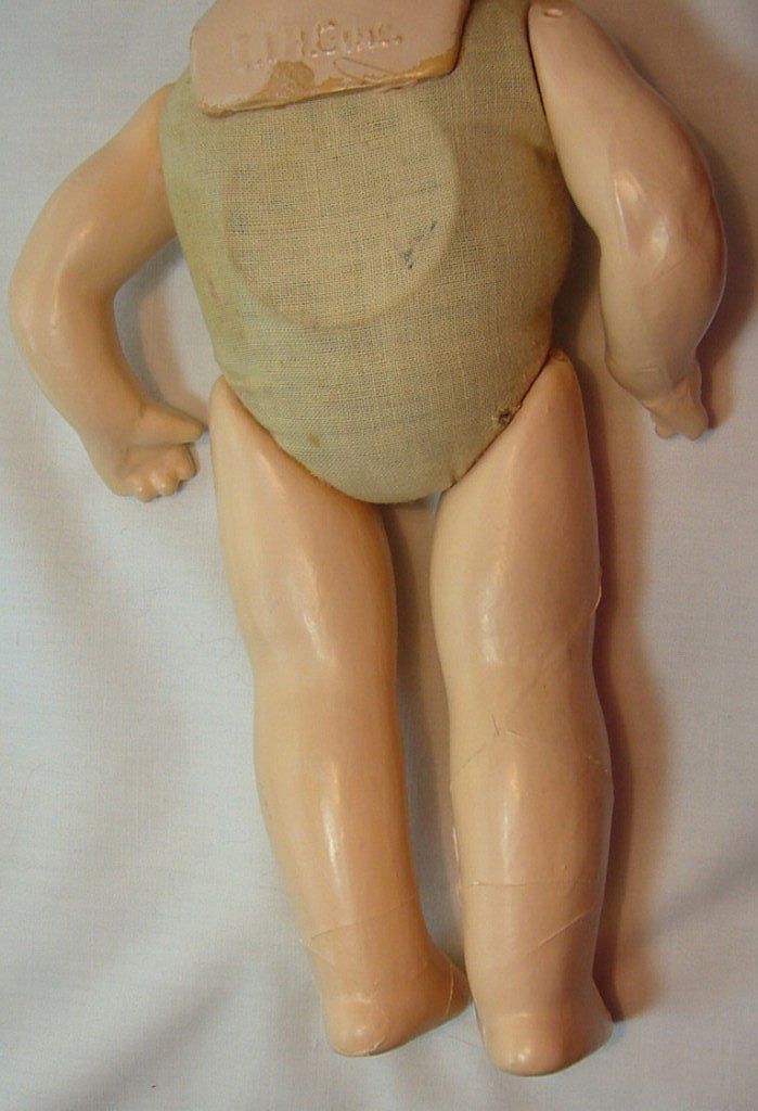 Unique Early Horsman Composition Dutch Girl Doll Unique Early Horsman Composition Dutch Girl Doll