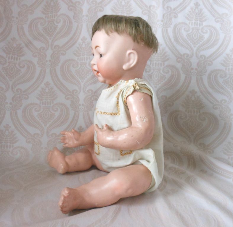 Antique German Bisque Character Baby 211 by Kestner Antique German Bisque Character Baby 211 by Kestner