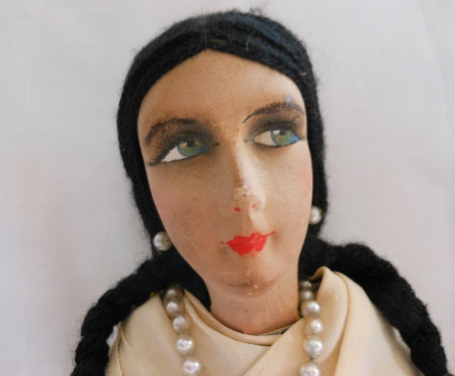 Argentine Cloth Lady in Original Costume Argentine Cloth Lady in Original Costume