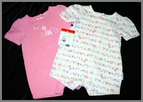 Girls Pink Vitamin Baby Summeralls Cats Butterflies Girls Pink Vitamin Baby Summeralls Cats Butterflies