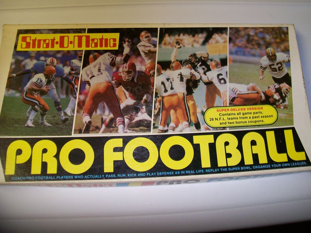 Strato-Matic Pro Football Strato-Matic Pro Football