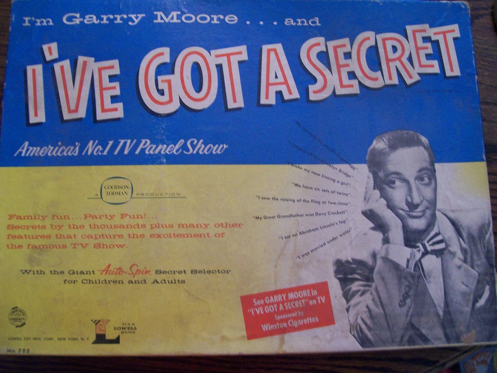 I've Got a Secret Home version I've Got a Secret Home version