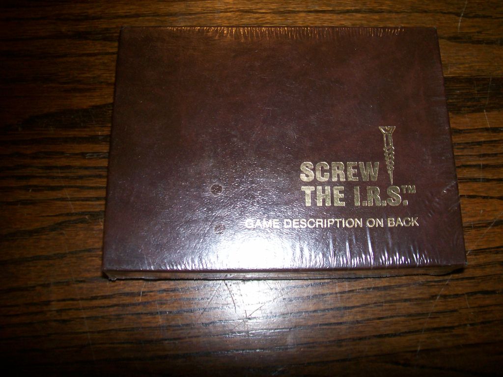 Screw The IRS card game Screw The IRS card game