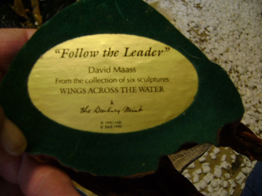 Follow The Leader a figurine By David Maass Follow The Leader a figurine By David Maass