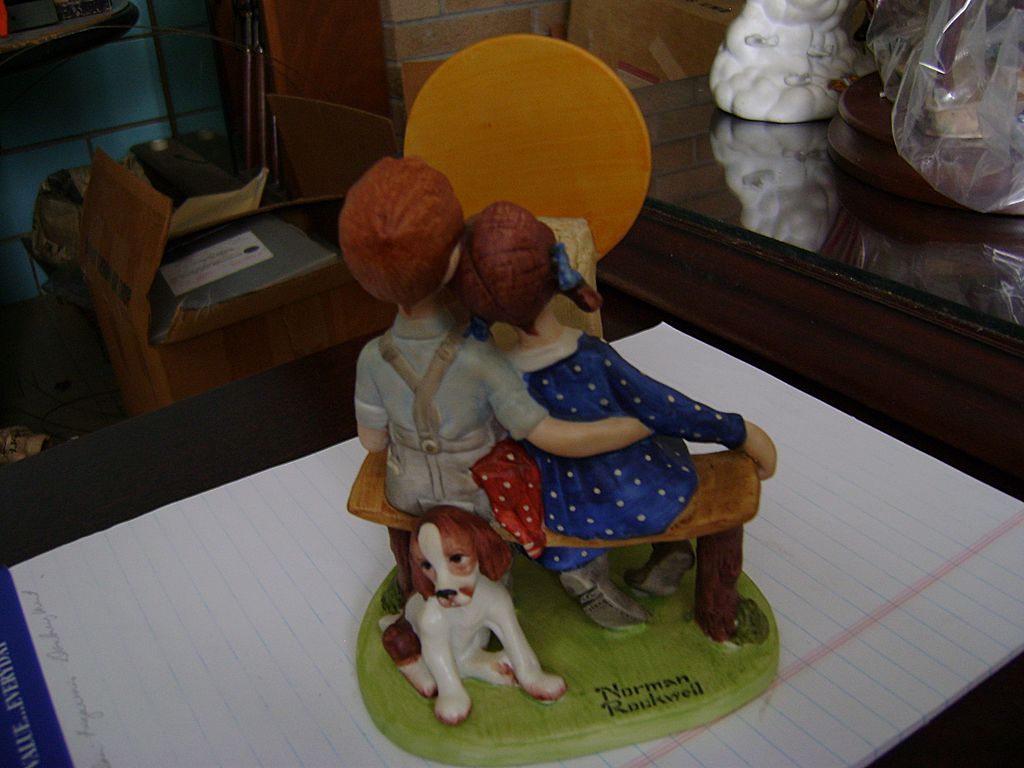 Norman Rockwell Porcelain Figurines Collection Young Love Norman Rockwell Porcelain Figurines Collection Young Love