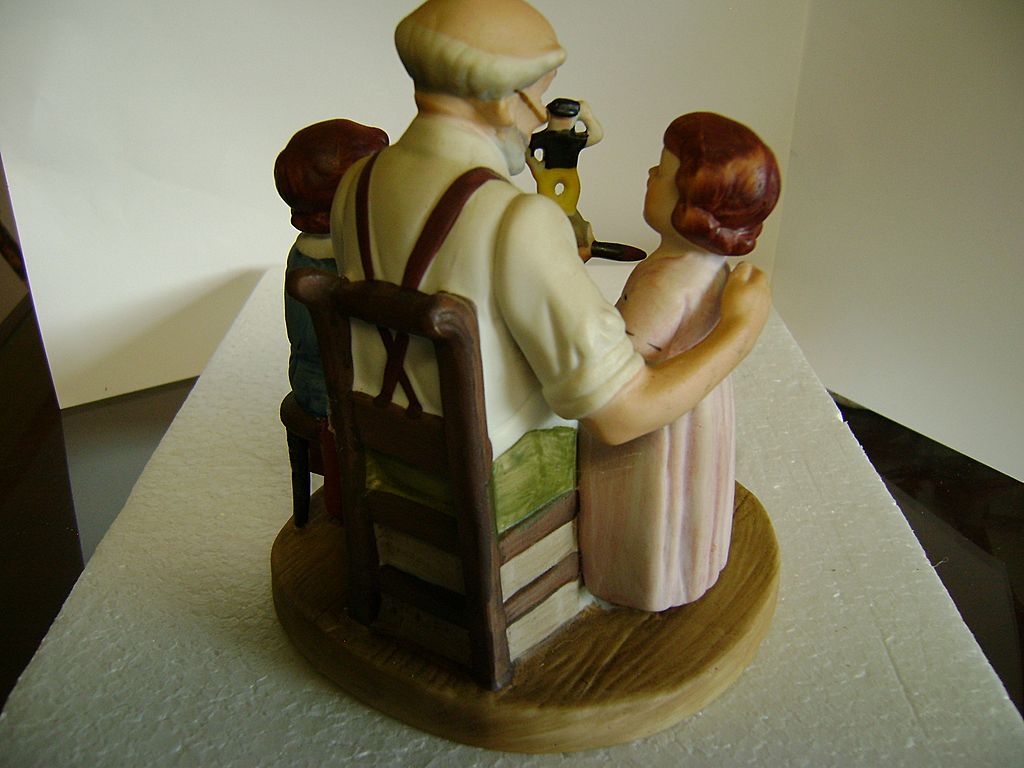The Toymaker Figurine by Norman Rockwell The Toymaker Figurine by Norman Rockwell