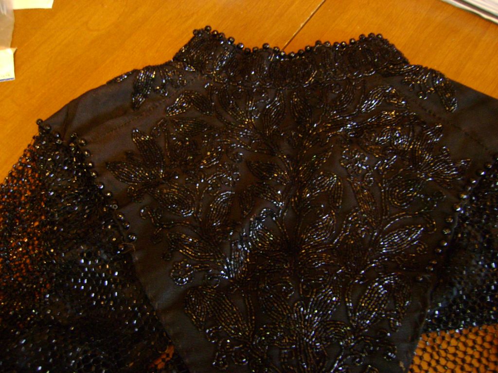 Antique Beaded Shawl Antique Beaded Shawl