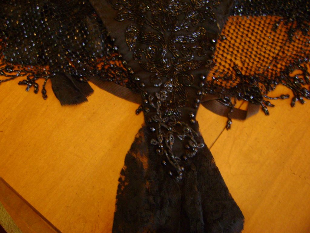 Antique Beaded Shawl Antique Beaded Shawl