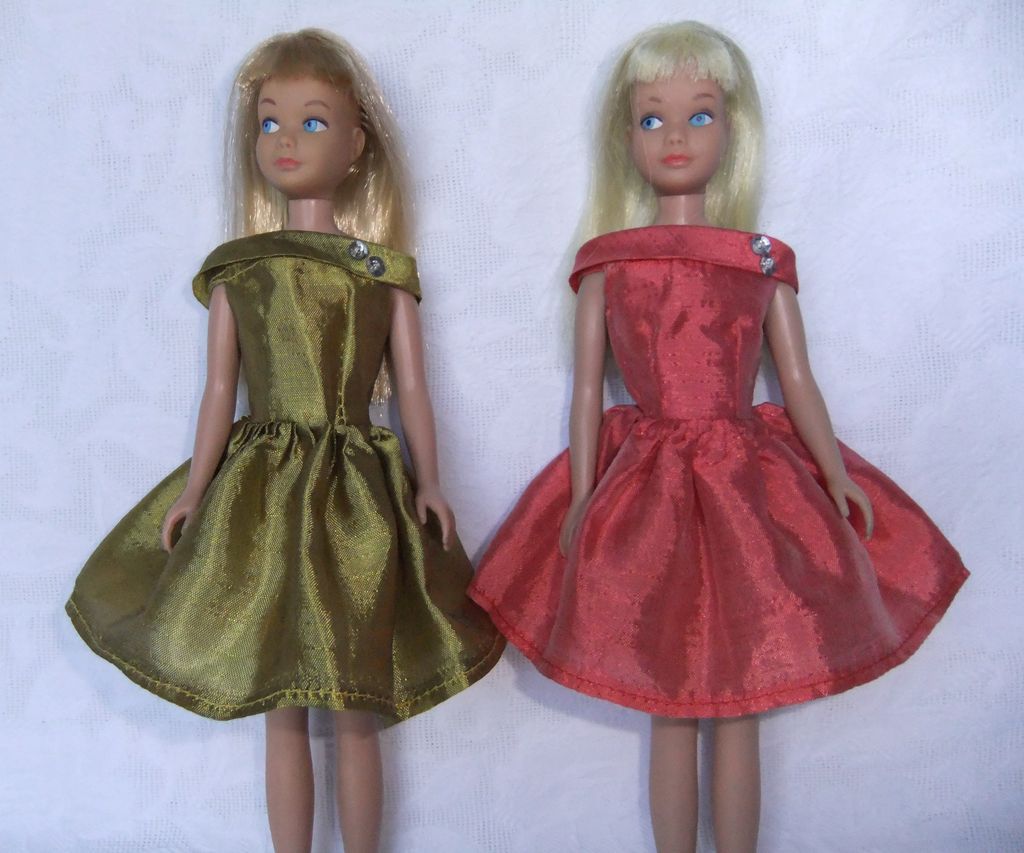 Vintage Clone Skipper-size Dresses (Quantity 2), Made in Hong Kong Vintage Clone Skipper-size Dresses (Quantity 2), Made in Hong Kong