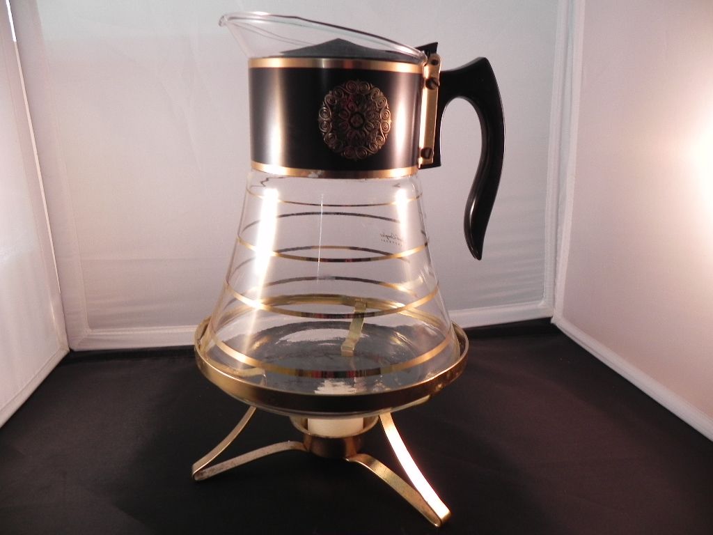 Vintage David Douglas Carafe ,Warmer and Candles Vintage David Douglas Carafe ,Warmer and Candles