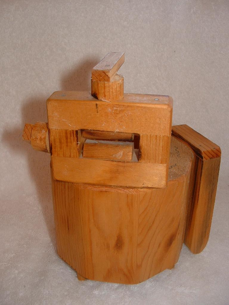Miniature, Wooden Handmade Wringer Washing Machine With Wash Board Miniature, Wooden Handmade Wringer Washing Machine With Wash Board