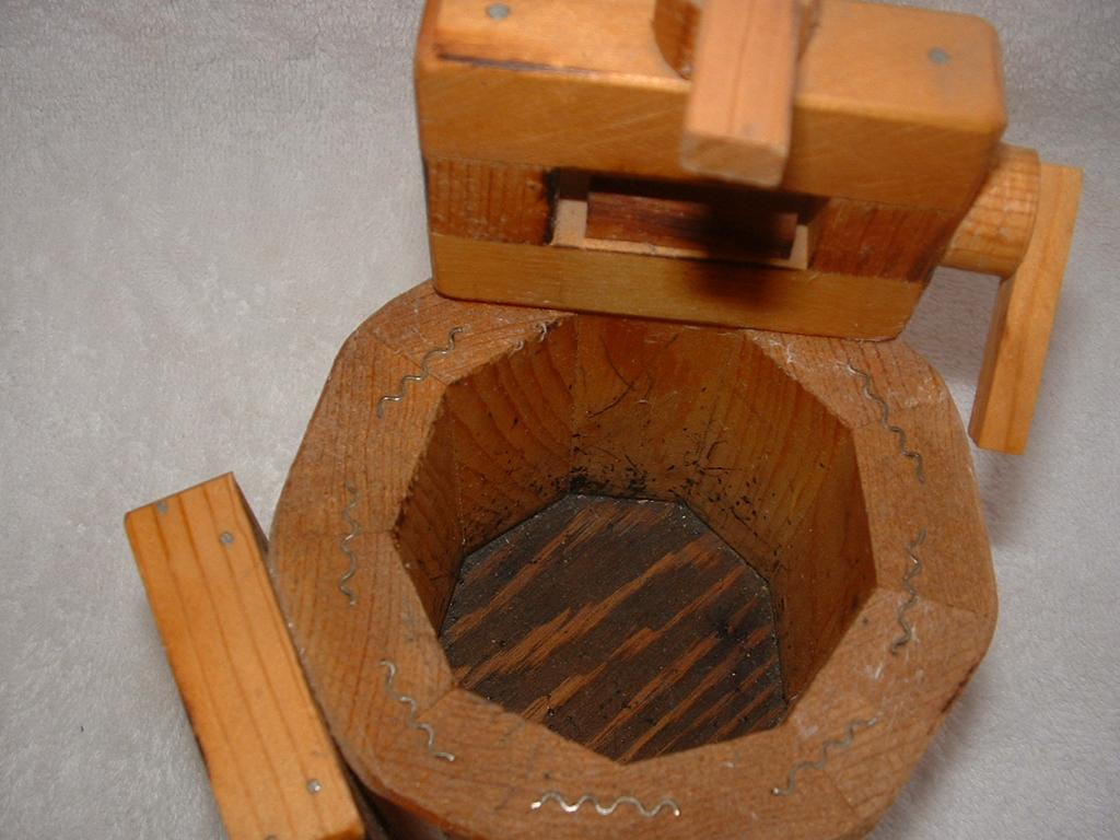 Miniature, Wooden Handmade Wringer Washing Machine With Wash Board Miniature, Wooden Handmade Wringer Washing Machine With Wash Board