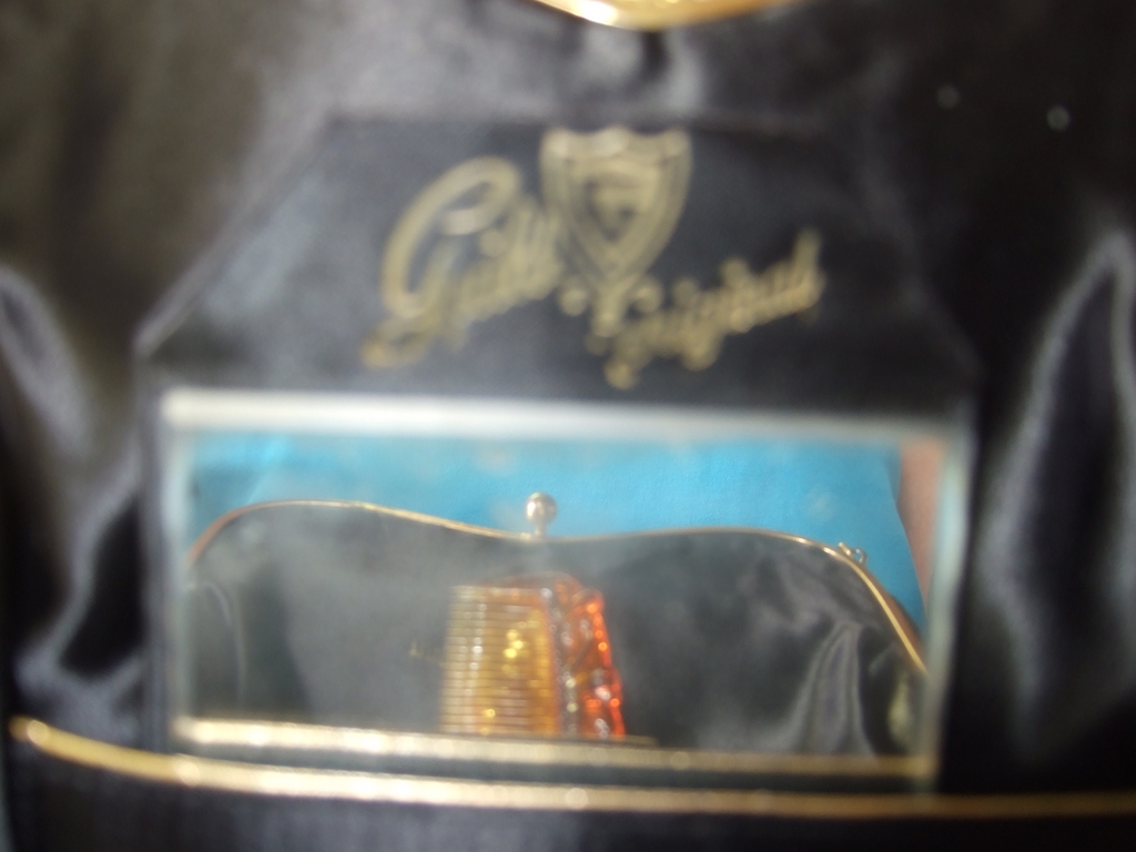 Vintage Guild Original Handbag & Accessories: Black & Rhinestones Vintage Guild Original Handbag & Accessories: Black & Rhinestones