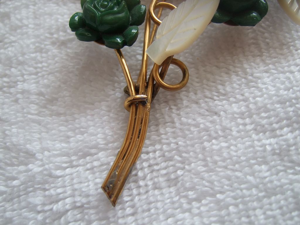 Vintage, H. Pomerantz Large Hand Made Floral Brooch Pin Vintage, H. Pomerantz Large Hand Made Floral Brooch Pin