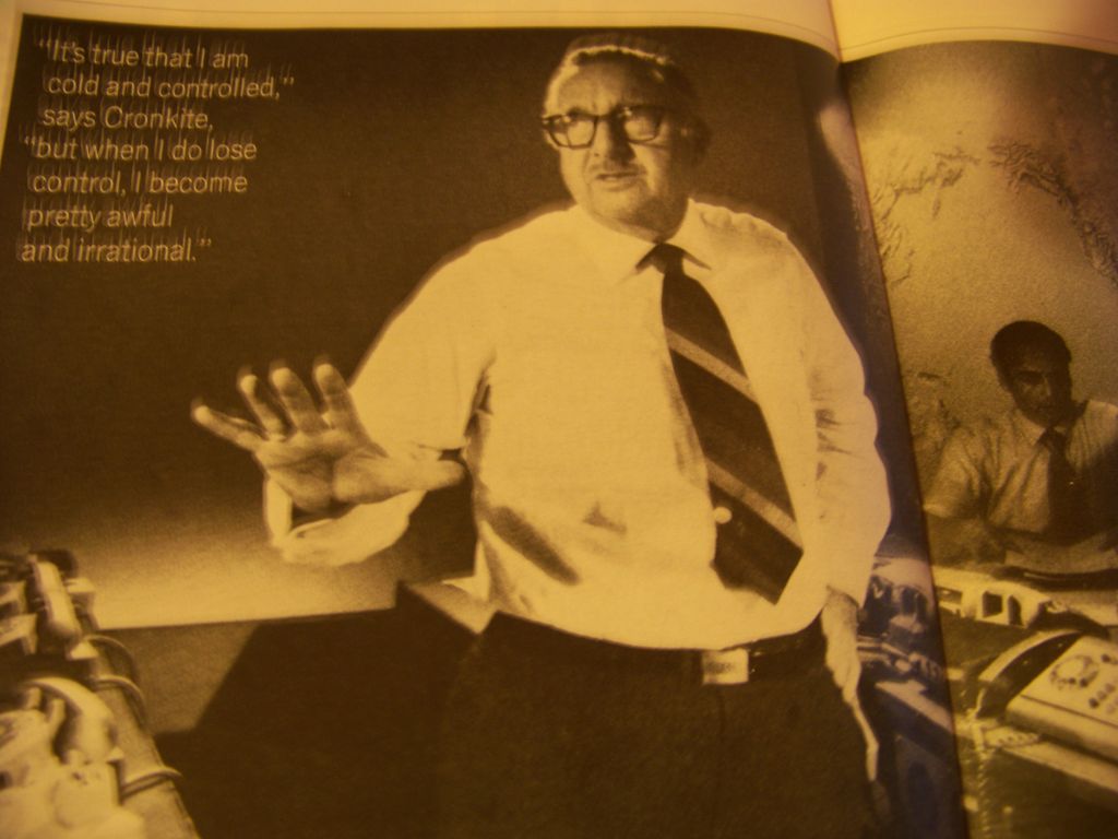 Look Magazine, Walter Cronkite, South, Foot Ball, Nov 1970 Look Magazine, Walter Cronkite, South, Foot Ball, Nov 1970
