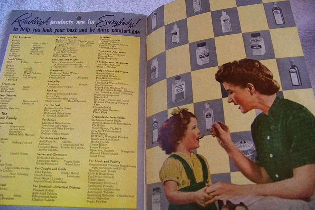 Rawleigh's 1955 Almanac & Cook Book 1955 & Health Guide Rawleigh's 1955 Almanac & Cook Book 1955 & Health Guide