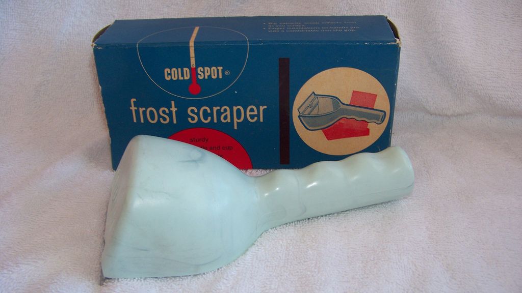 Coldspot Frost Scraper & Box, Sears Roebuck & Simpsons Coldspot Frost Scraper & Box, Sears Roebuck & Simpsons