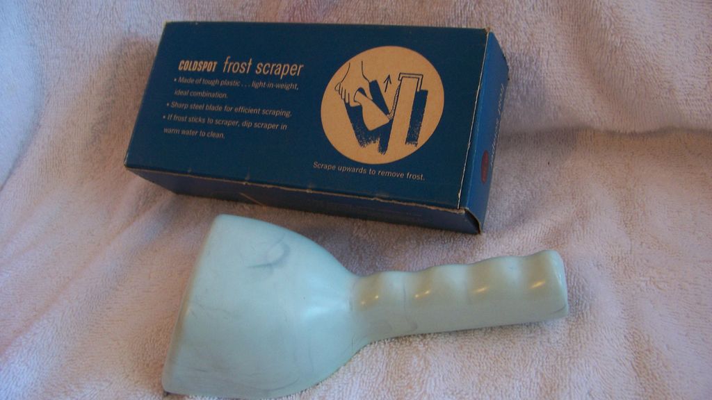 Coldspot Frost Scraper & Box, Sears Roebuck & Simpsons Coldspot Frost Scraper & Box, Sears Roebuck & Simpsons