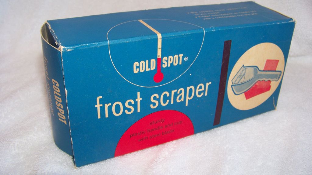 Coldspot Frost Scraper & Box, Sears Roebuck & Simpsons Coldspot Frost Scraper & Box, Sears Roebuck & Simpsons