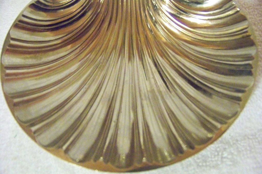 Sheffield Shell Dish. Reproduction Made In USA By RF Inc Sheffield Shell Dish. Reproduction Made In USA By RF Inc