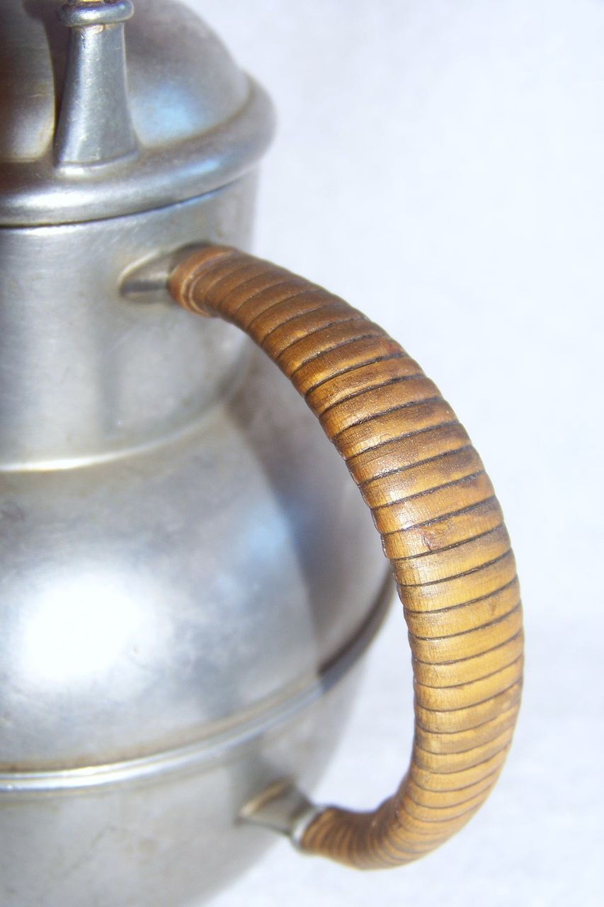 Vintage Marked American S. P, Co. Pewter 2 Cup Tea Pot Vintage Marked American S. P, Co. Pewter 2 Cup Tea Pot