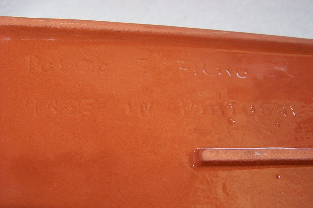 Casa Fina Polido Filho Portugal Art Pottery Tray Casa Fina Polido Filho Portugal Art Pottery Tray