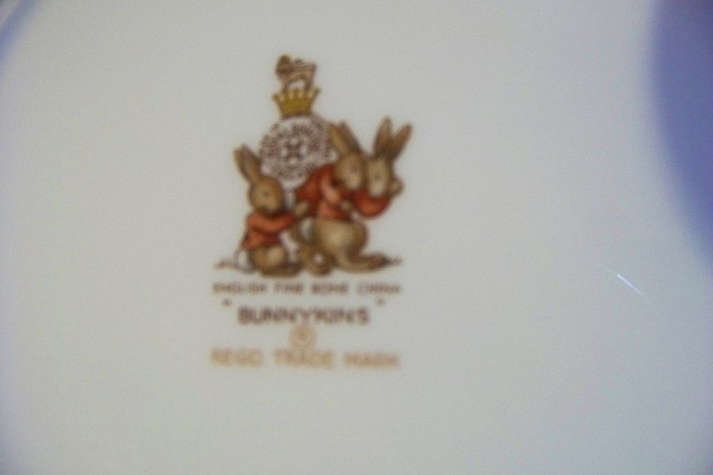 Vintage Royal Doulton BUNNYKINS Child's Plate Bowl & CUP Vintage Royal Doulton BUNNYKINS Child's Plate Bowl & CUP