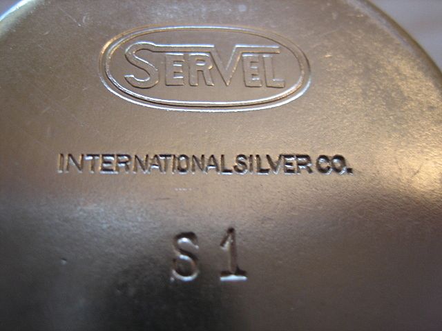 Eight Servel International Silver Marked, Juice Tumblers Eight Servel International Silver Marked, Juice Tumblers