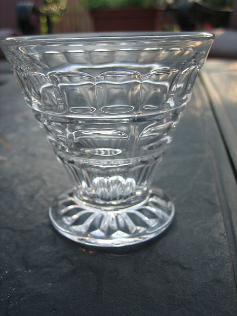 Five FOSTORIA HERMITAGE Crystal Juice or Cocktail Tumblers Five FOSTORIA HERMITAGE Crystal Juice or Cocktail Tumblers
