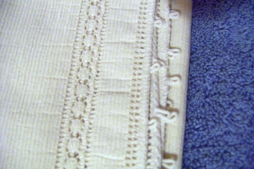 8 Vintage Off White Linen Napkins 17"+16" 8 Vintage Off White Linen Napkins 17"+16"