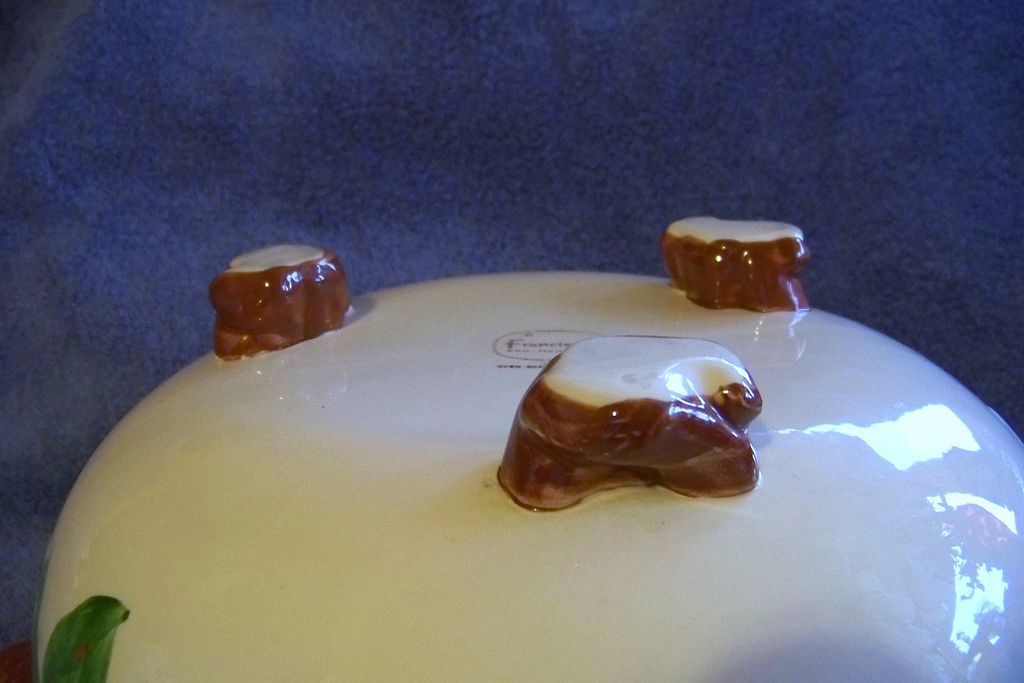 Vintage Franciscan Red Apple Covered Soup Tureen Mint USA Vintage Franciscan Red Apple Covered Soup Tureen Mint USA